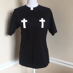 † Smut Clothing Priest Naughty Vicar Tee †